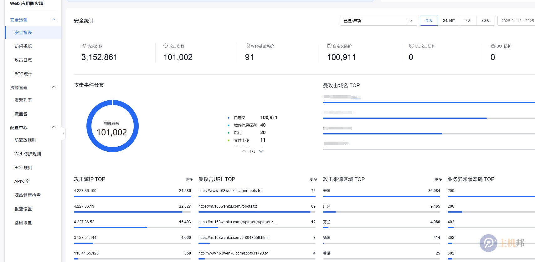 利用百度云防護(hù)攔截gptbot amazonbot PanguBot BLEXBot DataForSeoBot SemrushBot等爬蟲(chóng)插圖4